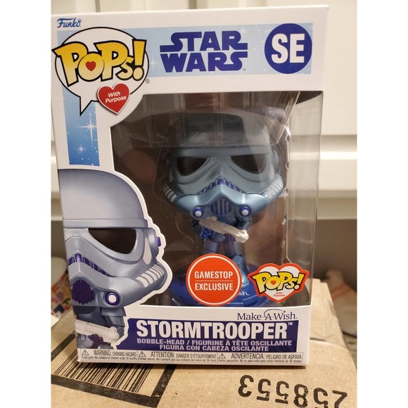 Funko Pop! Star Wars Stormtrooper SE - Make-A-Wish Pops with Purpose! Exclusive! - Picture 2 of 8